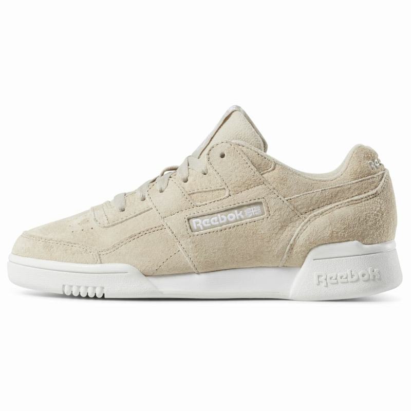 Tenisi Reebok Workout Lo Plus Dama Albi/Gri Romania DL2286IG
